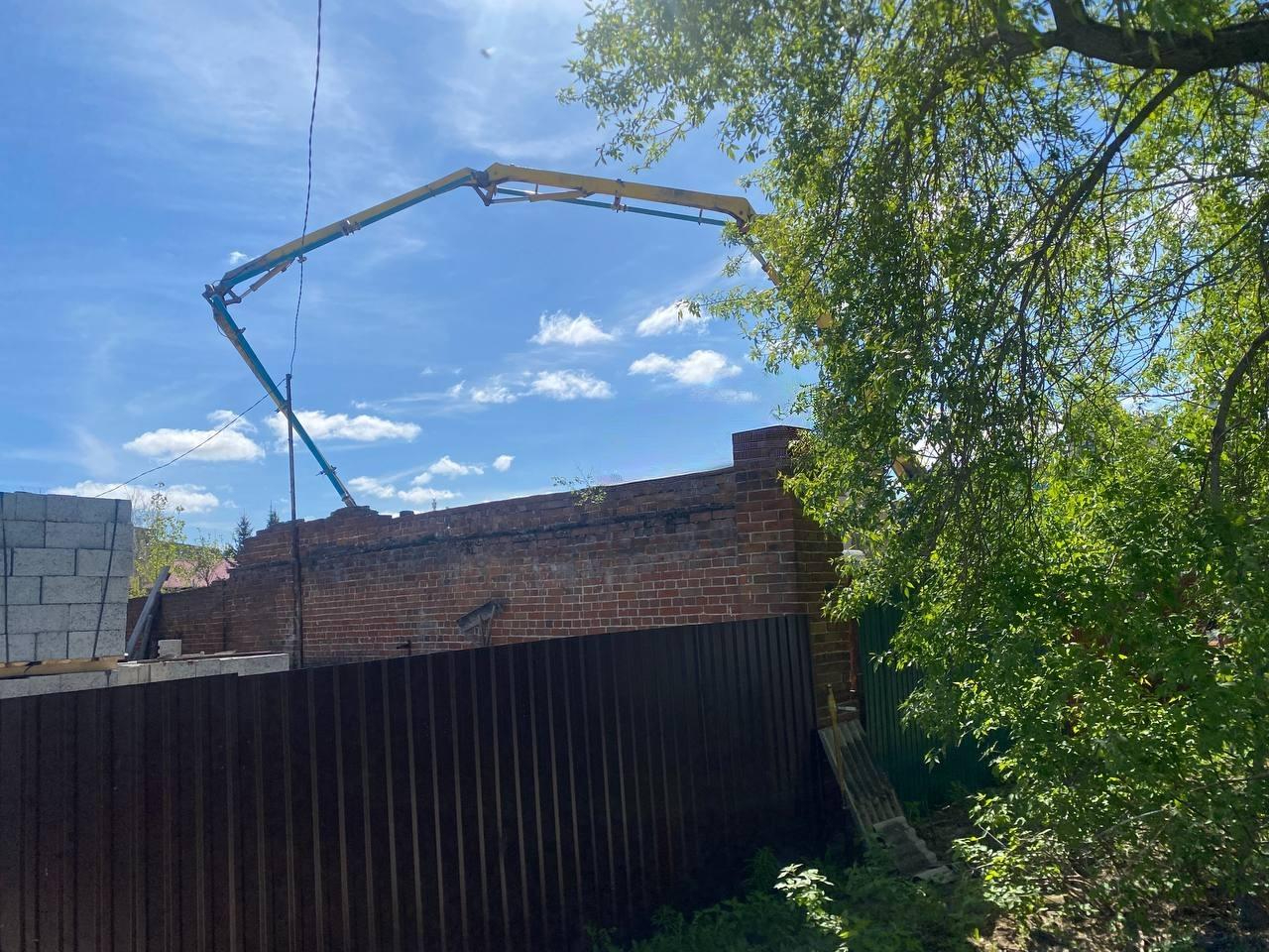 Заливка армопояса по периметру здания, фото 1