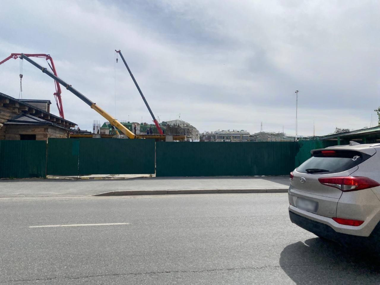 Заливка бетона в опалубку с арматурным каркасом, фото 3